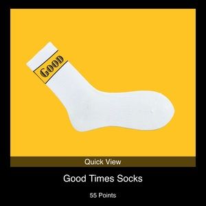AUTHENTIC Good Times socks